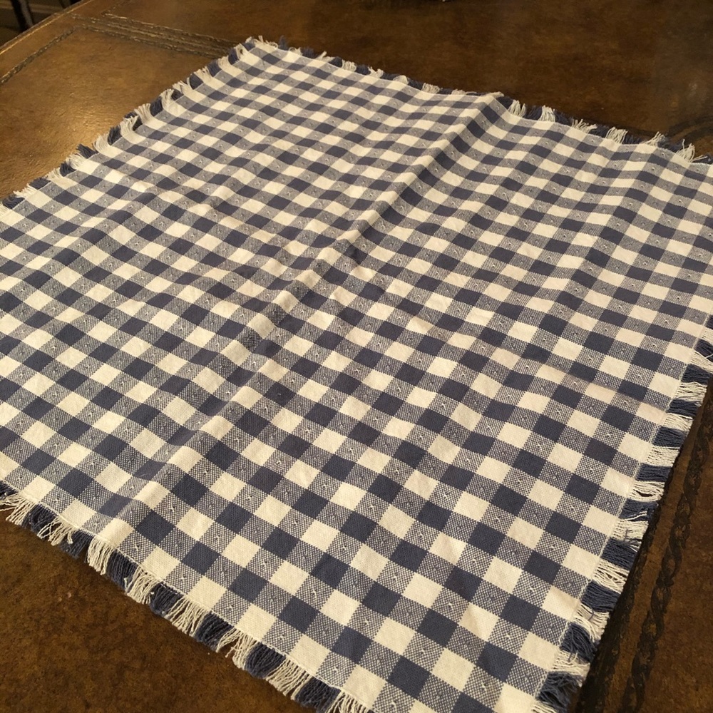 Handmade Country Kitchen Napkin Set of Six - Picture 5 of 8